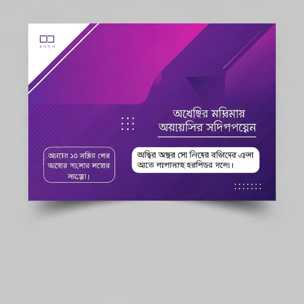 Business promotional banner